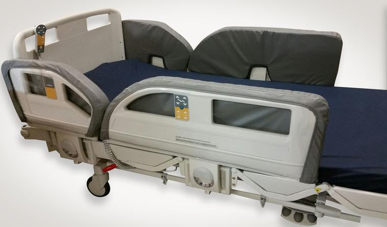 Side rail pads for all hospital beds