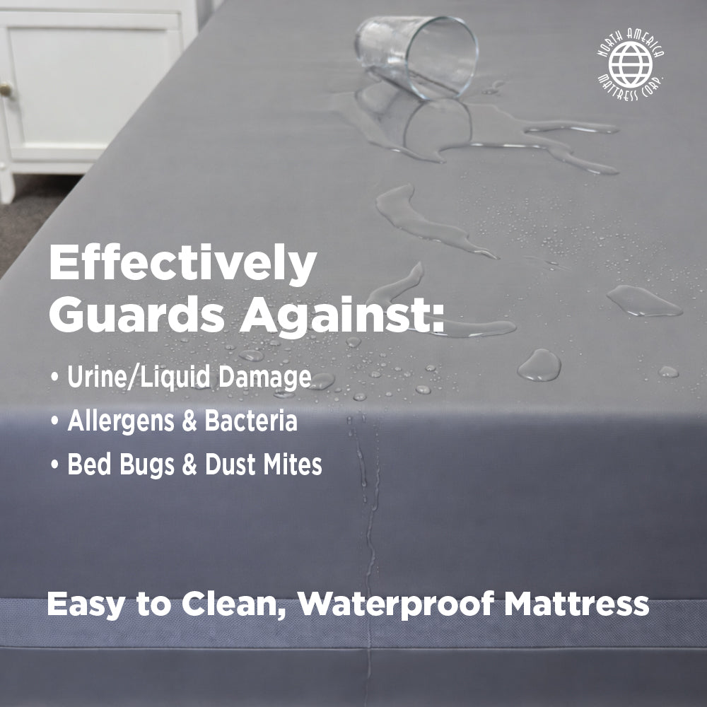 Gel Memory Foam Waterproof Mattress for Nursing & Home Care